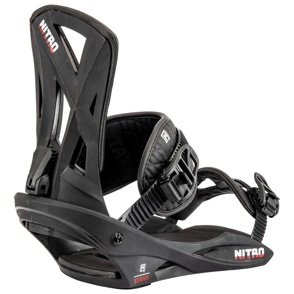 Snowboard binding Nitro Staxx Black Snowboard Binding Nitro Staxx Black -Glisshop Ski Gear 0d9d264d24d44176bf75d3bd715358b19c77ebba H23NITRBIN2264840 2