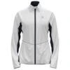 Nordic Jacket Odlo Markenes Wmn Jkt White/Dark Sapphire