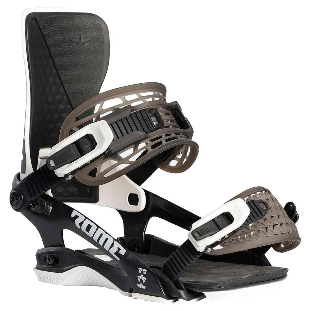 Snowboard binding Rome 390 Boss White Snowboard Binding Rome 390 Boss White -Glisshop Ski Gear 22aaad356d6907fc21f7f728666ecafa06322f9c H23ROMEBIN2383054 1