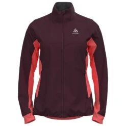 Nordic Jacket Odlo Brensholmen Wmn Jkt Siesta/Winetasting