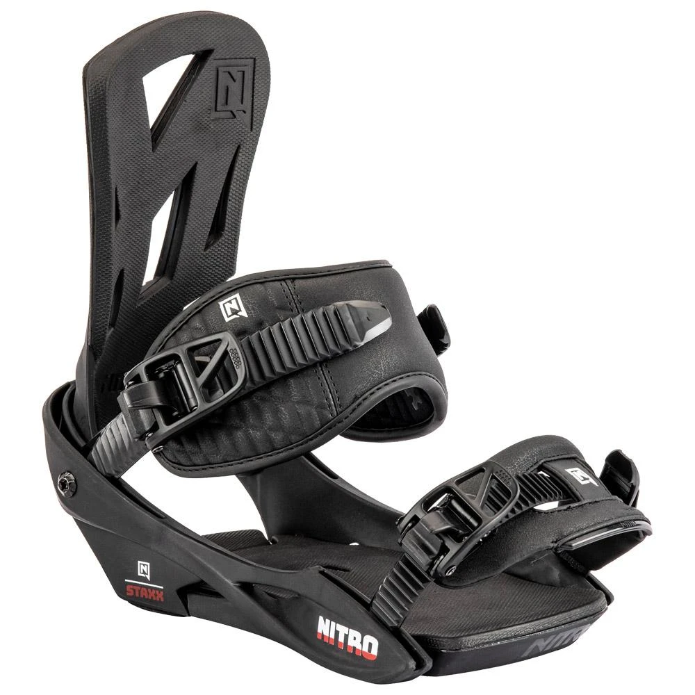 Snowboard binding Nitro Staxx Black Snowboard Binding Nitro Staxx Black -Glisshop Ski Gear 43c6a7e5e91808dd7565e3f1fa38ea7190a15e3b H23NITRBIN2264840 0