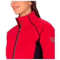 Nordic Jacket Rossignol W Softshell Jkt Cherry -Glisshop Ski Gear 4ac581b7be44606955bde6657c541a63539280f8 H18ROSSTTH3253135 902