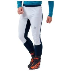 Nordic Trousers Odlo Langnes Pants Dark Sapphire White -Glisshop Ski Gear 50b963ae318f81cad7bdcf7118a80646943c3639 H23ODLOTTB2257652 4
