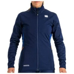 Nordic Jacket Sportful Squadra Wmn Jkt Italy Blu/Blue Ceramic