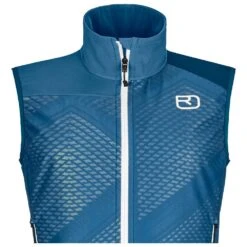 Sleeveless Jacket Ortovox Col Becchei Vest M Mountain Blue -Glisshop Ski Gear 805ea5d926507ea6cdbc9214090c54180b04dec6 H23ORTOTTH2334189 901