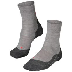 Nordic Sock Falke Ru4 Wool Light Grey Mel