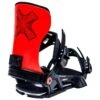 Snowboard Binding Bent Metal Transfer Black Red