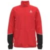 Nordic Jacket Odlo Engvik Junior Jkt Poppy Red/Black