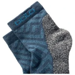 Nordic Sock Odlo Active Warm Hike Quarter Deep Dive/Stunning Blue -Glisshop Ski Gear f2184f6c9632cb759ce0a355d7673ac573340de1 H22ODLOACC1182066 8
